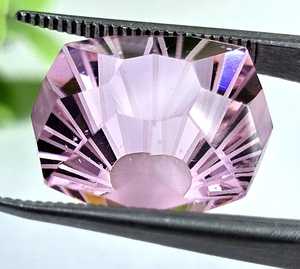Topaze rose taille coussin, pierre précieuse naturelle scintillante certifiée IGI, 250 grammes, pour la fabrication de bijoux (bague, pendentif, collier) - Product Image 5