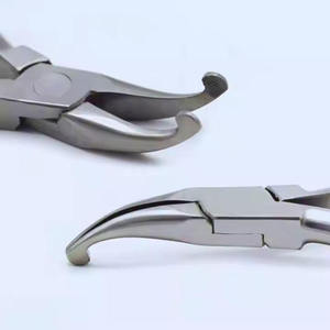 Pince dentaire orthodontique pour la mise en forme des fils, pince utilitaire courbée et angulaire 14 cm, instruments chirurgicaux dentaires certifiés par Grip Surgical - Product Image 4