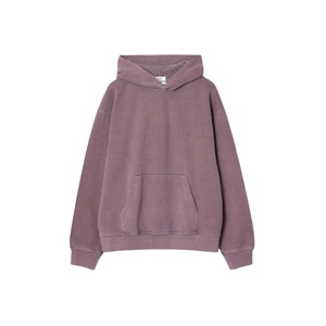 เสื้อฮู้ดสำหรับทุกเพศเสื้อฮู้ดแบบพอดีตัวปกติคุณภาพดีที่สุดของผู้ชายเสื้อผ้าแฟชั่นขนสัตว์พิมพ์ลายเรียบ - Product Image 1