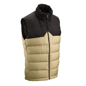 <b>Men's</b> Lightweight Color-Block Puffer Vest-Casual Quilted Hooded Neck Drawstring Closure Autumn/Spring/Summer <b>Jacket</b> - Product Image 2