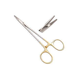 คีมจับเข็มเฮการ์เหล็กคุณภาพสูง ขนาด 14 ซม. สำหรับผ่าตัดด้วยมือ ได้รับการรับรองมาตรฐาน CE โดย SurgiRight - Product Image 3