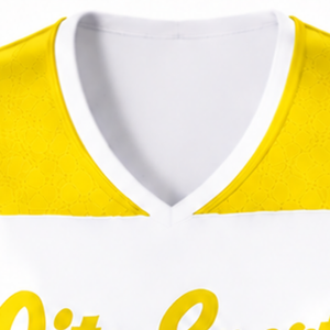 Maillot de cheerleading jaune sublimé sans manches, tenue de sport athlétique pour l'entraînement et la compétition - Product Image 5