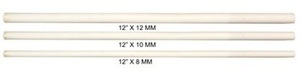 Pinzas de Cerámica Metálicas Irregulares para Recoger Objetos, 12 Pulgadas, 8, 10, 12 mm, para Joyería, Fabricación de Anillos, Manualidades - Product Image 3