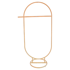 Expositor de Ropa Plegable de Metal Resistente, Moderno y de Lujo, con Recubrimiento en Polvo, Personalizable, Portátil, para Exhibición en Tiendas, OEM ODM - Product Image 6