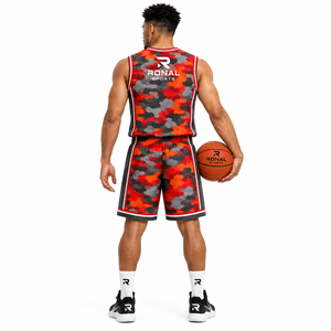Tenue de basketball personnalisée avec impression vibrante et finition professionnelle pour écoles – Collection 2026 - Product Image 4