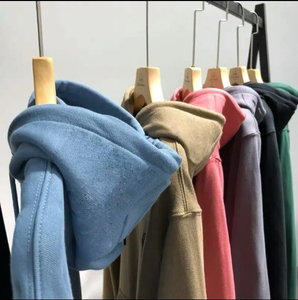 Sudadera con Capucha Unisex de Color Sólido, Corte Regular, 100% Algodón, Tejido de Felpa, Informal, con Bolsillo, Secado Rápido, 350g, Ropa de Invierno - Product Image 2