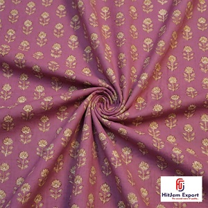 Tissu en coton imprimé numérique de haute qualité, fabricant de textiles OEM ODM, fournisseur de tissus sur mesure pour vêtements de mode - Product Image 2