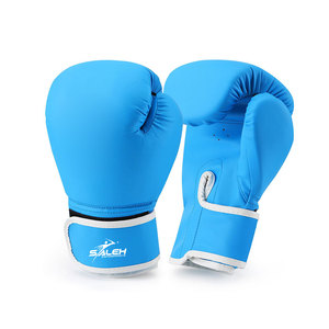 Durable Material Boxing Gloves Featuring <b>Molded</b> Padding Reinforced Thumb Area And Comfortable Wrist Adjustment - Product Image 1