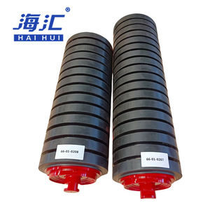 Sabuk Offroad tambang berat pembawa konveyor rol benturan lapisan karet <span class=keywords><strong>idler</strong></span> untuk transportasi kerikil pasir - Product Image 6