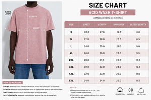 T-shirt en coton surdimensionné pour homme, qualité supérieure, 300 GSM, effet délavé à l'acide |   T-shirt vintage à col rond et manches courtes, style streetwear décontracté - Product Image 6