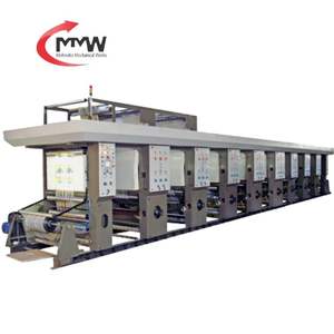 เครื่องพิมพ์โรโตกราวเวอร์ฟิล์ม BOPP ความเร็วสูงแบบอัตโนมัติ ระบบพิมพ์มัลติคัลเลอร์แบบม้วนต่อม้วน ไม่มีเพลา - Product Image 4