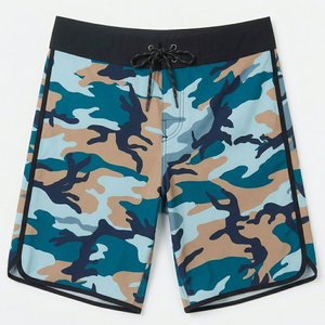 Shorts de bain légers pour hommes, respirants, à séchage rapide, vêtements de plage d'été - Product Image 5