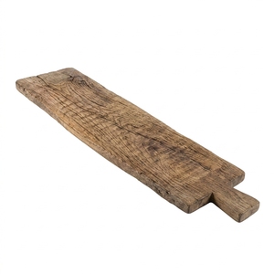 Tabla de cortar de teca Cacah Tapas, tallada a mano, larga, de madera, para preparación de alimentos, bandeja decorativa para charcutería, bandeja de cocina. - Product Image 1