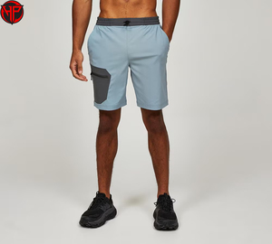 Shorts Deportivos Oem para Entrenamiento, Transpirables, Sin Costuras, de 5 Pulgadas, 100% Poliéster, Personalizados para Correr y Gimnasio - Product Image 1
