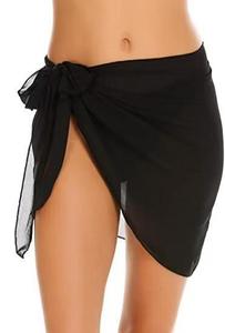 Traje de Baño de Nailon Transpirable para Mujer, Talla Grande, Pareo de Playa - Product Image 1
