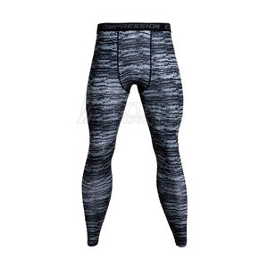 High Grade <b>Compression</b> <b>Tights</b> Durable Lightweight Stretch Fabric Comfortable Movement Lasting Wear Eco Friendly Breathable Waist - Product Image 5