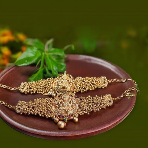 Fashion Bracelets & Bangles Golden Beads Vankis - Product Image 3