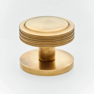 Excellent bouton de meuble rond en laiton, design minimaliste, poignée métallique durable pour armoire, tiroir, porte – Boutons de tiroir et de porte - Product Image 1
