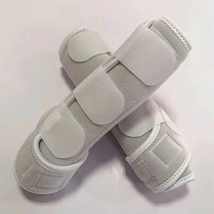 Elite <b>Equestrian</b> Horse Tendon Boots Lightweight Neoprene Leg Protection for Racing Training Riding Performance Gear - Product Image 1