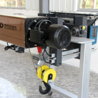 Palans électriques à câble de 2 tonnes à double système de freinage pour l'alignement des plaques de machine en atelier