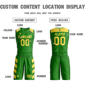 Proveedor de Uniformes de Baloncesto, Fabricante OEM, Logotipo Personalizado, Sublimación, Transpirable, Secado Rápido, Conjunto de Uniforme Deportivo de Poliéster - Product Image 4