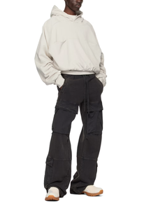 กางเกงจ็อกเกอร์ผู้ชายทรงสลิมแฟชั่น ผ้าฝ้ายใส่สบาย สวมใส่ลำลอง เอวยางยืด ขายดี น้ำหนักเบา กำลังลดราคา - Product Image 4