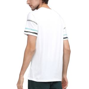 Camiseta de manga corta de lona sólida para hombre en diferentes colores de secado rápido transpirable de calidad Premium - Product Image 5