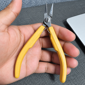 Professional Stainless Steel Flat <b>Nose</b> Jewelry Pliers Lindstrom Style Precision Wire Bending Jewelry Making Tools for <b>Silver</b> - Product Image 6