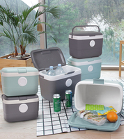 Nevera Portátil de Picnic de 9L y 21L, Aislamiento Térmico de 10 Horas, Ecológica y Duradera, Fabricada en Vietnam (OEM), con Logotipo Personalizado