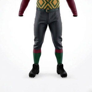 Ensemble d'uniformes de baseball personnalisés par sublimation, qualité supérieure, jersey et pantalon en polyester à séchage rapide pour les sports d'équipe - Product Image 3