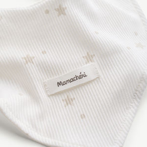 Babero Triangular Unisex para Bebé con Estampado de Estrellas, Modal y Spandex, Sin Mangas, Cierre a Presión, Recién Nacido, ODM Vietnam - Product Image 3