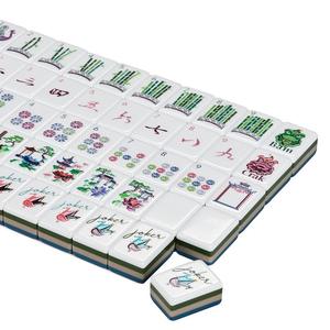 <b>Resin</b> <b>Crafts</b> Custom Four-layered Luxury Acrylic Mahjong Tiles Engraved 160 Pearlescent American Mahjong Set - Product Image 2