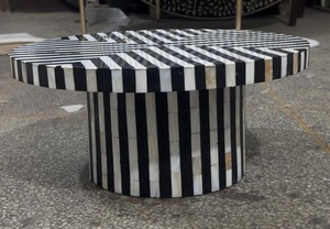 Plateau à gâteau personnalisé, écologique, de taille moyenne, de qualité supérieure, fabriqué à la main en Inde, avec base en résine, support de gâteau d'anniversaire - Product Image 2