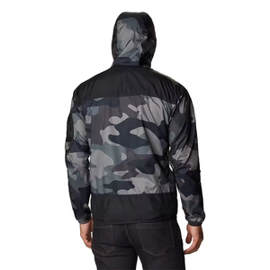 Vestes coupe-vent unisexes élégantes avec poche avant, impression intégrale par sublimation, 100% polyester, fermeture éclair personnalisée, équipement de plein air coupe-vent - Product Image 2