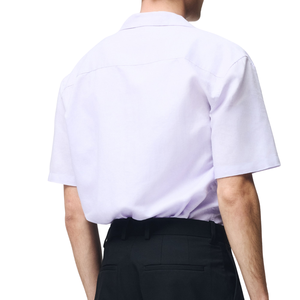 Chemise décontractée en mélange de lin, coupe décontractée, boutonnée sur le devant, idéale pour les vacances d'été, respirante et légère, personnalisable - Product Image 5