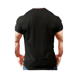 Camiseta de algodón deportiva informal de moda de verano para hombre en stock, Camiseta 100% de algodón con ballena grande, técnica de lavado sólido, Camiseta holgada de manga corta - Product Image 6