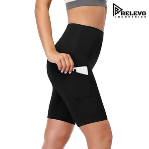 Women High Compression Polyester/Cotton Sweat-Wicking Streetwear Shorts <b>Tummy</b> <b>Control</b> Workout Running Shorts Set Athletic Shorts - Product Image 2