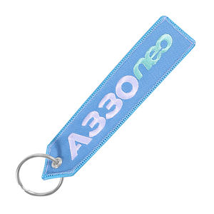 Parche Bordado Personalizado para Llavero, Tela Duradera de Alta Calidad con Logotipo y Nombre Personalizados, para Recuerdo o Regalo - Product Image 5
