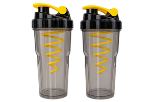 Custom Logo 900ml PP Plastic for BPA Free Protein Drink Mixer Leak Proof Direct Drinking Dishwasher Safe for Gym - Product Image 1