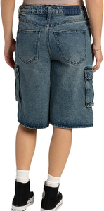 Pantalones Cortos Cargo Retro de Verano para Hombre, con Logotipo Personalizado, Multibolsillos, Lavables, Estilo Desgastado, Holgados, Hip Hop Urbano - Product Image 5