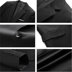 Blazer homme à prix abordable, veste formelle élégante, coupe ajustée, idéale pour le bureau et les occasions formelles décontractées - Product Image 5