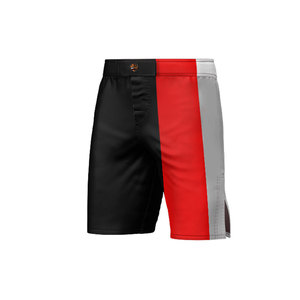 Pantalones Cortos de Alto Rendimiento para MMA, Ligeros, de Poliéster/Algodón, Cintura Elástica, Ajuste Cómodo, para Boxeo, Muay Thai, Gimnasio - Product Image 1