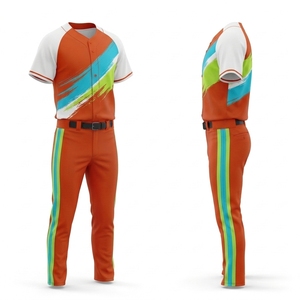 Uniforme de Béisbol Moderno Hecho con Tela de Primera Calidad, Construcción Cómoda, Costuras Confiables y Acabado Duradero, Ideal - Product Image 3