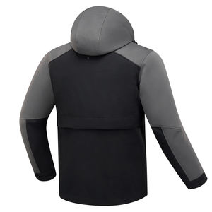 Veste Softshell Moto Homme Grande Taille Anti-UV Ignifuge Respirante Séchage Rapide Imperméable Coupe-Vent Vente en Gros - Product Image 3