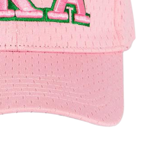 Casquette de baseball AKA Hat 3 Letter Flexfit rose, brodée, pour femmes, idéale pour les activités de plein air et les tenues décontractées. - Product Image 3