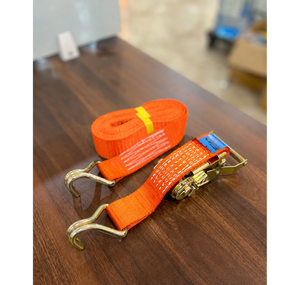 PROVINA RS-056 Correa de Amarre de Trinquete de Alta Resistencia de 1.5 Pulgadas con Ganchos Dobles en J, Certificación CE/GS, Poliéster de Alta Tenacidad, Fabricada en Vietnam - Product Image 4