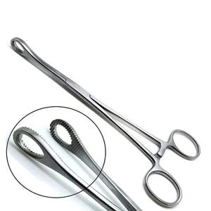 Pinces à éponges chirurgicales en acier inoxydable, droites, à dents, manuelles, réutilisables, certifiées CE - Product Image 5