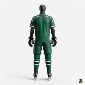 Tenue d'équipe de hockey sur roulettes personnalisée, maillot de joueur, chaussettes assorties, vêtements de sport professionnels pour tournoi, tissu de qualité supérieure - Product Image 3