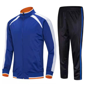 <b>Men</b> Winter Tracksuits Two Piece Set Breathable Hot Selling <b>Men's</b> Slim Fit Tracksuit Fashionable Breathable Zipper Training Wear - Product Image 1