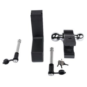 Supporto per Sfera di Traino con Attacco da 2,5 Pollici e Sfere da 2 Pollici e 2 5/16 Pollici per Rimorchi e Veicoli - Product Image 6
